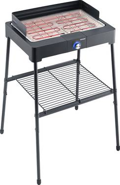 Severin PG 8566 Elektro Tischgrill Kontrollleuchte  Schwarz