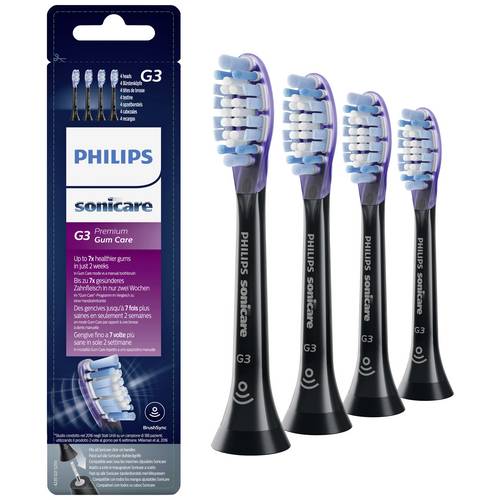 Philips Bodycare HX9054/33 Aufsteckbürsten für elektrische Zahnbürste 4 St. Weiß