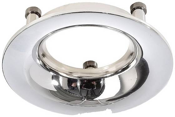 Deko Light 930341 Reflektor Ring Chrom für Serie Uni II Hochvolt-Schienensystem-Komponente  Reflektor  3phasig Silber
