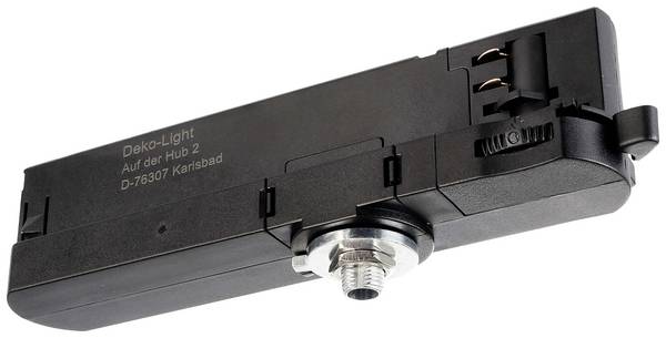 Deko Light 862184 D Line 3-Phasen-Adapter Multi-CC-Netzgerär Hochvolt-Schienensystem-Komponente  Stromeinspeisung  3phasig Schwarz