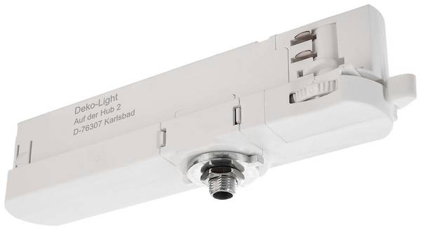 Deko Light 862181 D Line 3-Phasen-Adapter Multi-CC-Netzgerär Hochvolt-Schienensystem-Komponente  Stromeinspeisung  3phasig Weiß
