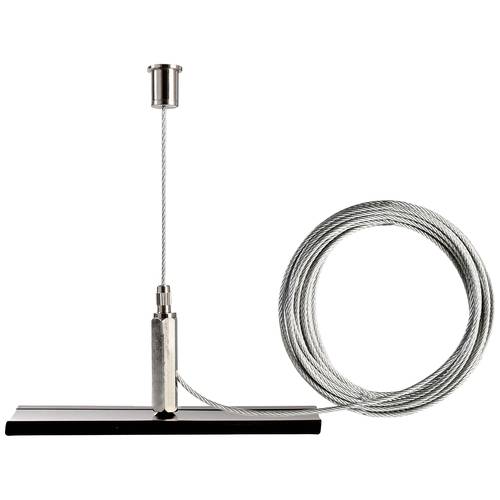 Deko Light 710096 D Line Seilabhängungshalter Mini mit 5,0m Abhängeseil Hochvolt-Schienensystem-Komponente Stromschiene ...