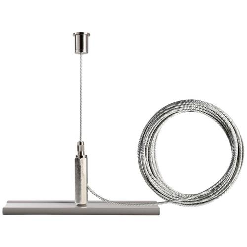 Deko Light 710095 D Line Seilabhängungshalter Mini mit 5,0m Abhängeseil Hochvolt-Schienensystem-Komponente Stromschiene ...