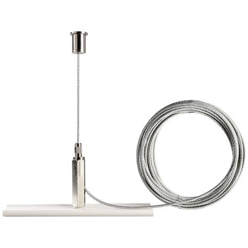 Deko Light 710094 D Line Seilabhängungshalter Mini mit 5,0m Abhängeseil Hochvolt-Schienensystem-Komponente Stromschiene ...
