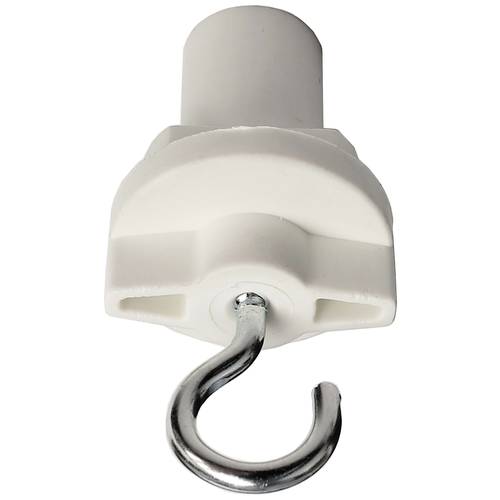 Deko Light 710060 D Line Schilderhaken Hochvolt-Schienensystem-Komponente Stromschiene 3phasig Weiß