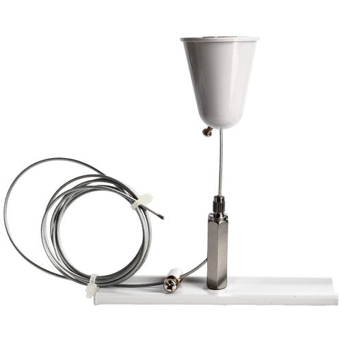 Deko Light 710048 D Line Seilabhängungshalter mit Deckenrosette 1,5m Hochvolt-Schienensystem-Komponente Stromschiene 3ph...