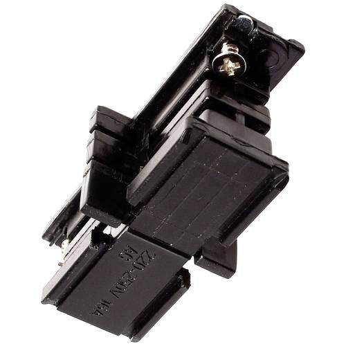 Deko Light 710020 D Line mechanischer Verbinder Hochvolt-Schienensystem-Komponente Stromschiene 3phasig Schwarz
