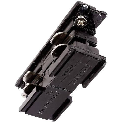 Deko Light 710017 D Line elektrischer Verbinder Hochvolt-Schienensystem-Komponente Stromschiene 3phasig Schwarz