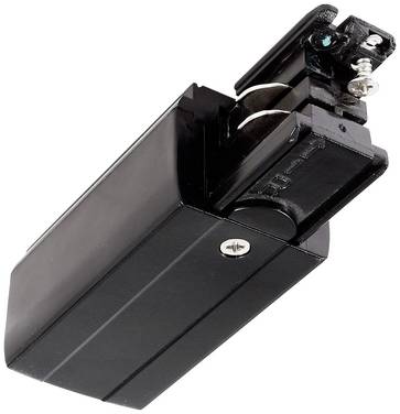 Deko Light 710014 D Line elektrischer Einspeiser rechts Hochvolt-Schienensystem-Komponente  Stromschiene  3phasig Schwarz
