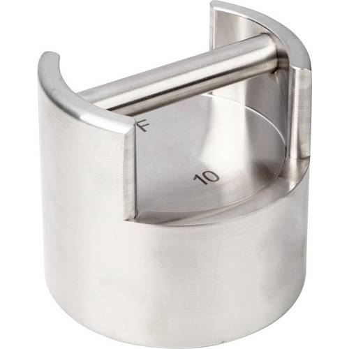 Kern 327-141 F1 10 kg Prüfgewicht Kontrollgewicht, Edelstahl poliert zylindrische, runde Form