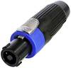 Neutrik NLT4FXXBAG Stecker Buchse Polzahl: 4 Schwarz/Blau 1 St. Piece