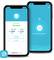 Zwei Smartphones zeigen ein Geschwindigkeitstest-Ergebnis: Download 699 Mbps, Upload 332 Mbps. Status: 'Ausgezeichnet'.