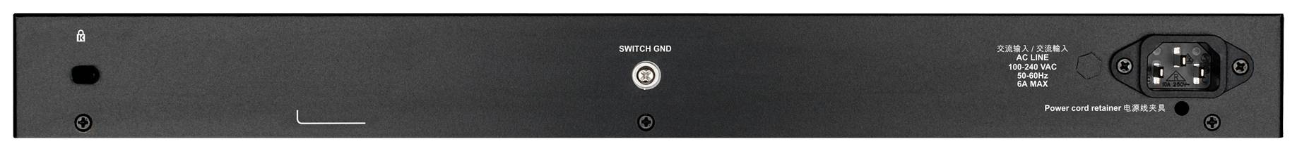D-Link DGS-1250-52XMP Gigabit Switch PoE 52-Port Smart Managed PoE+ 4x 10G-3