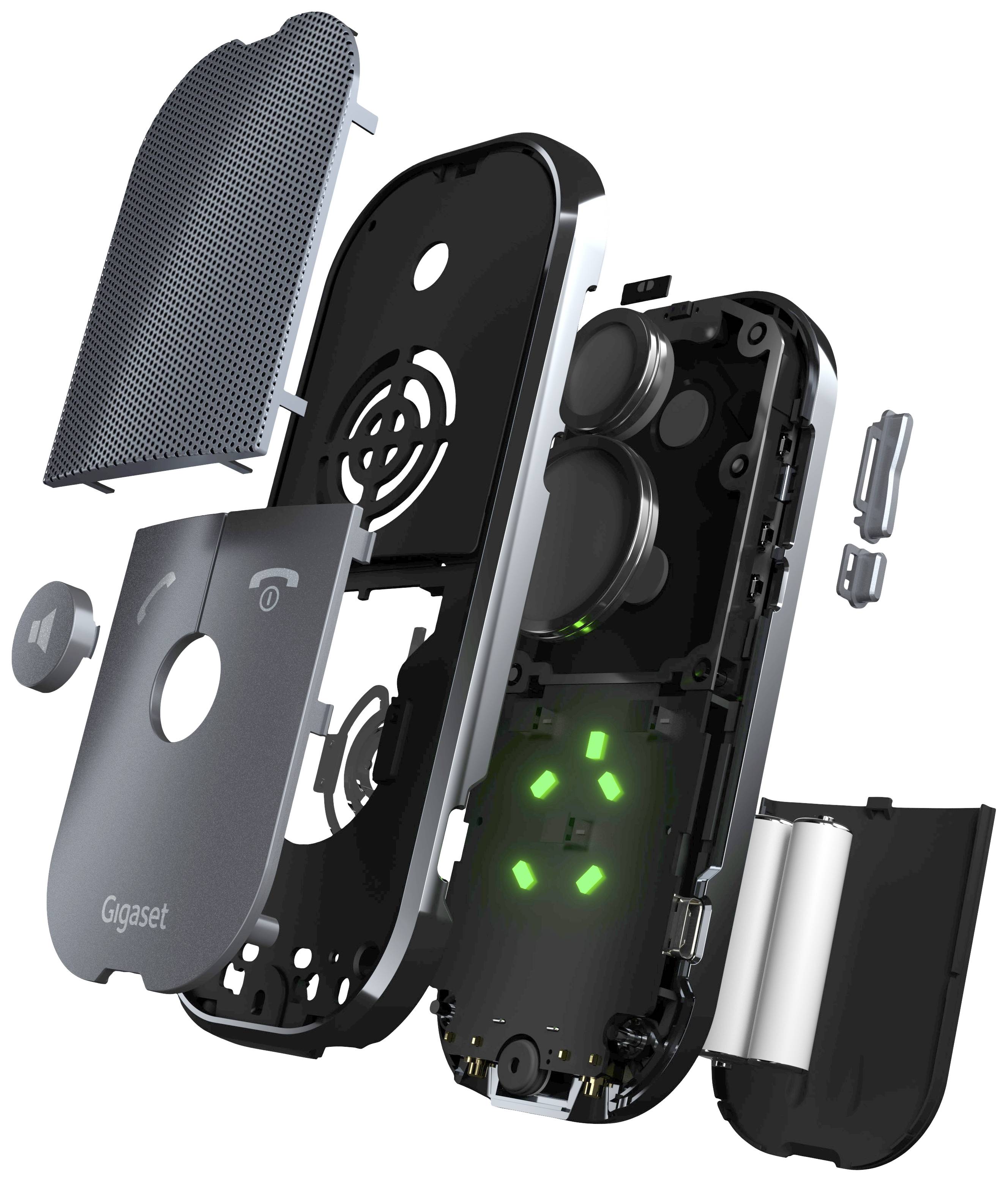 Gigaset ION - VoIP-Hörer - DECT - kabellos - USB-4