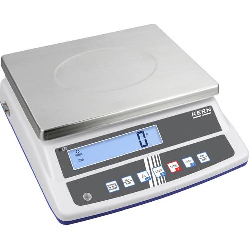 Thumbnail - Kern FCD 30K-2 Tischwaage Wägebereich (max.) 30 kg Ablesbarkeit 1 g akkubetrieben, über Steckernetzteil