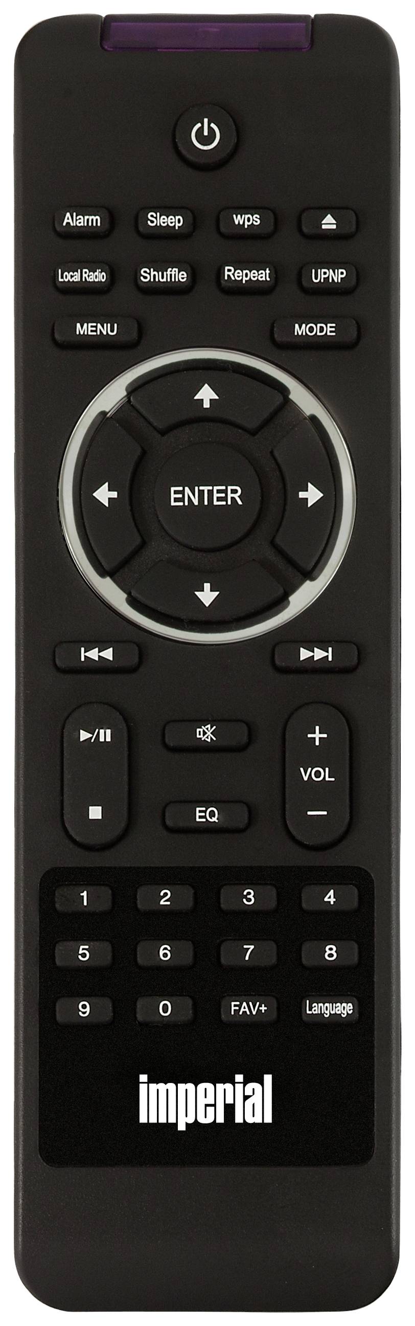 Imperial DABMAN i450 CD Küchenradio DAB+, Internet, UKW CD, USB, Bluetooth®  Spotify Schwarz-6