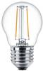 Philips LED 34776200 LED EEK E (A - G) E27 Tropfenform 2 W = 25 W Warmweiß (Ø x L) 45 mm x 78 mm 1 St.