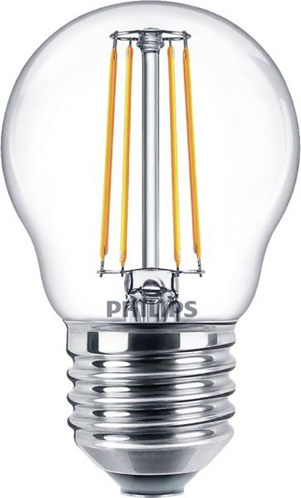 PHILIPS Lighting 34732800 LED EEK F (A - G) E27 Tropfenform 4.3 W = 40 W Warmweiß (Ø x L) 45 mm