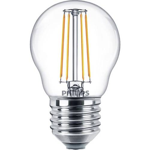 Philips LED 34732800 LED EEK F (A - G) E27 Tropfenform 4.3 W = 40 W Warmweiß (Ø x L) 45 mm x 80 mm 1 St.