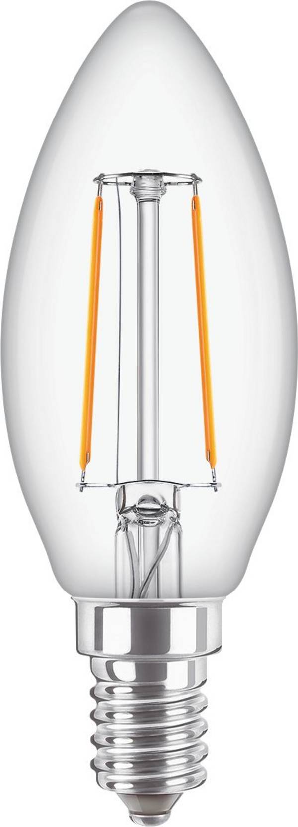 Philips LED 37757800 LED EEK E (A - G) E14 Kerzenform 2 W = 25 W Warmweiß (Ø x H) 35 mm x 97 mm nicht dimmbar 1 St.