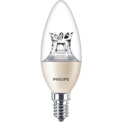 Philips Lighting 30614100 LED EEK F (A - G) E14 Kerzenform 5.5 W = 40 W Warmweiß (Ø x L) 38 mm x 113 mm  1 St.