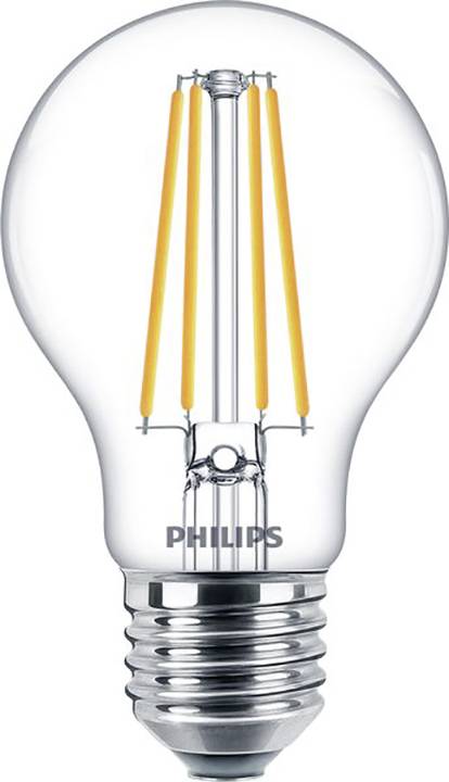 PHILIPS Lighting 34712000 LED EEK E (A - G) E27 Glühlampenform 8.5 W = 75 W Warmweiß (Ø x L) 60