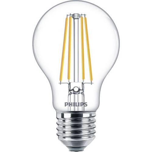 Philips LED 34712000 LED EEK E (A - G) E27 Glühlampenform 8.5 W = 75 W Warmweiß (Ø x L) 60 mm x 104 mm 1 St.