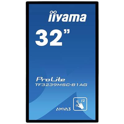 Iiyama ProLite TF3239MSC-B1AG LED-Monitor 81.3 cm (32 Zoll) EEK G (A - G) 1920 x 1080 Pixel Full HD 8 ms VGA, DisplayPor