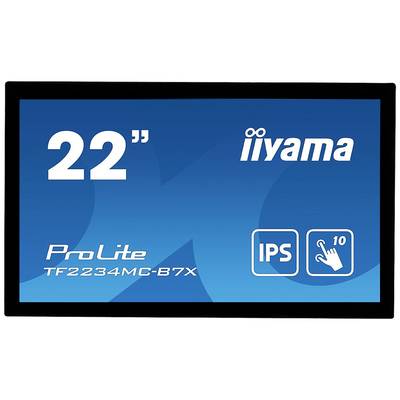 Iiyama ProLite TF2234MC-B7X LCD-Monitor 55.9 cm (22 Zoll) EEK F (A - G) 1920 x 1080 Pixel Full HD 8 ms HDMI®, DisplayPor