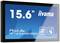 iiyama ProLite 15,6-Zoll-Bildschirm, Modell TF1634MC-B8X, Full HD, mit 10-Punkt-Touchscreen-Funktionalität.