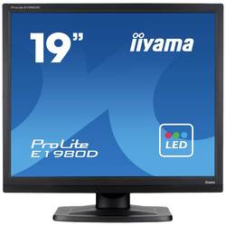 Image of Iiyama ProLite E1980D-B1 LED-Monitor 48.3 cm (19 Zoll) EEK E (A - G) 1280 x 1024 Pixel SXGA 5 ms VGA, DVI TN LED