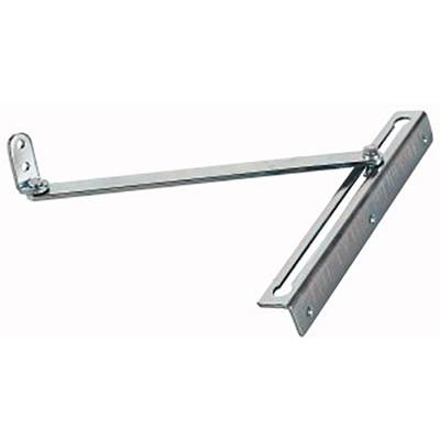 Abbildung eines verstellbaren Metall-Stützarms, verwendet zur Stabilisierung oder Halterung in verschiedenen Anwendungen.