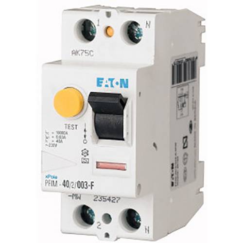 Eaton 187450 PFIM-40/2/003-G/F FI-Schutzschalter für Mischfrequenzen G/F 40 A 0.03 A 230 V
