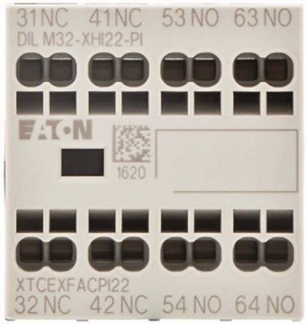 Eaton DILM32-XHI22-PI Hilfsschalterblock 2 Schließer, 2 Öffner 4 A 1 St.