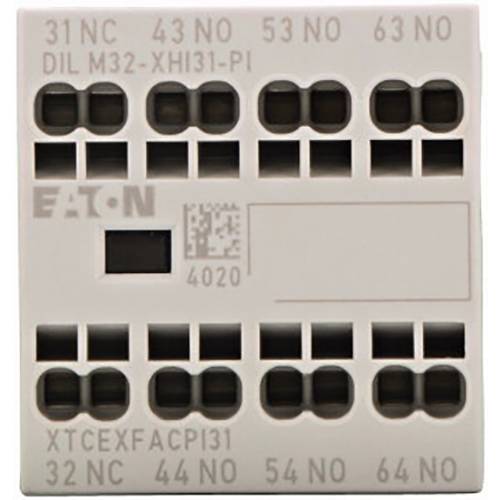 Eaton DILM32-XHI31-PI Hilfsschalterblock 3 Schließer, 1 Öffner 4 A 1 St.