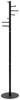 Maul Garderobenständer 9406290 MAULcaurus Anzahl der Haken: 7 (Ø x H) 35 cm x 177 cm Metall, Stahl Schwarz 1 St.