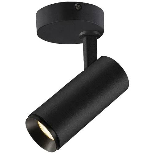 SLV 1004099 NUMINOS S LED-Deckenleuchte LED fest eingebaut 11 W Schwarz
