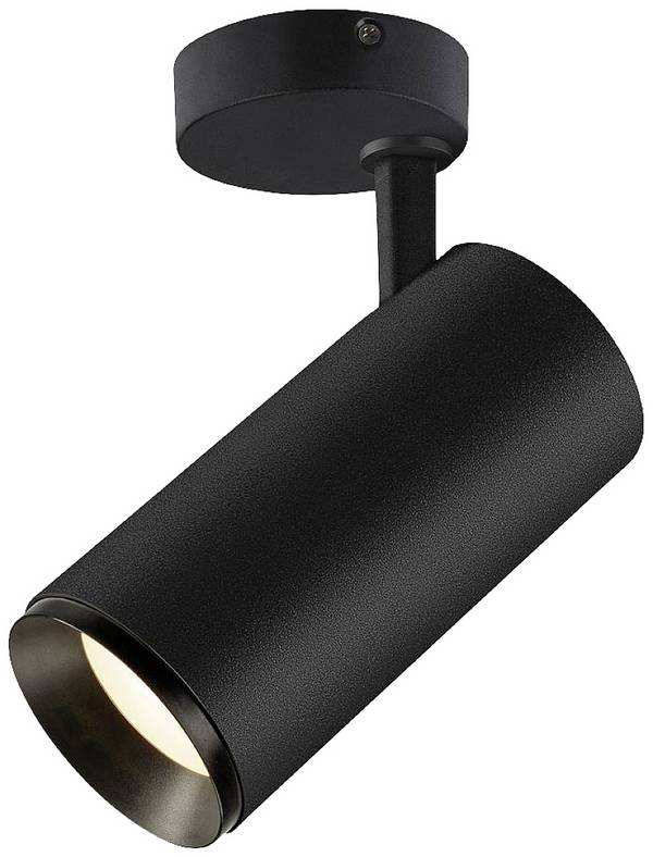 SLV 1004306 NUMINOS L LED-Deckenleuchte LED fest eingebaut 28 W Schwarz
