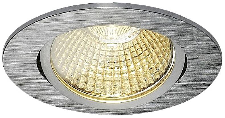 SLV NEW TRIA 68 1003067 LED-Einbauleuchte Warmweiß Aluminium (gebürstet)