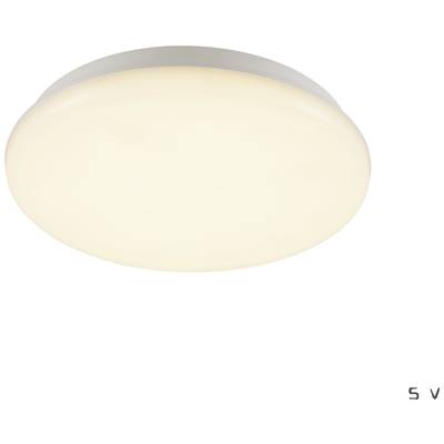 SLV 1005085 SIMA LED-Deckenleuchte LED LED fest eingebaut  24 W Weiß