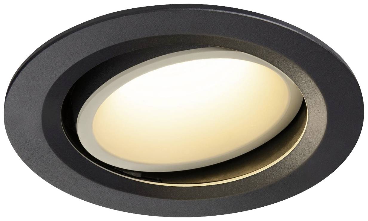 SLV NUMINOS MOVE L 1003650 LED-Einbauleuchte 25.41 W Warmweiß Schwarz