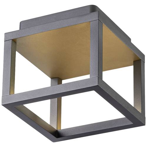 SLV 1005202 QUADRULO LED-Deckenleuchte LED fest eingebaut 7.5 W Anthrazit