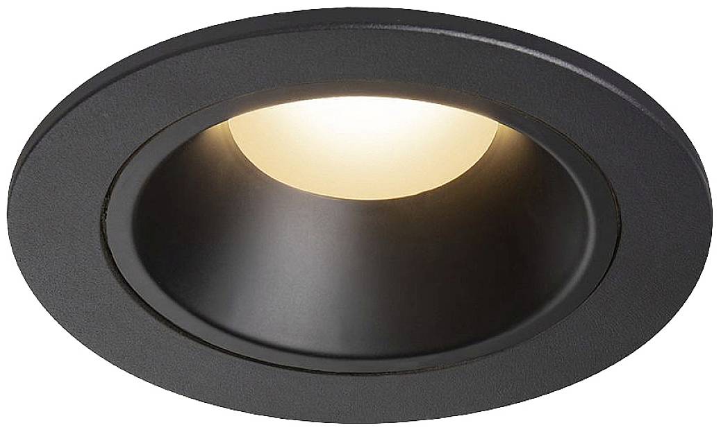 SLV NUMINOS S 1003772 LED-Einbauleuchte 8.5 W Warmweiß Schwarz