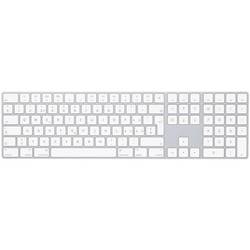 Image of Apple Magic mit Ziffernblock CH-Layout Bluetooth® Tastatur Silber, Weiß