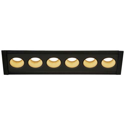 SLV 1005415 MILANDOS 6 LED-Einbauleuchte LED fest eingebaut Schwarz