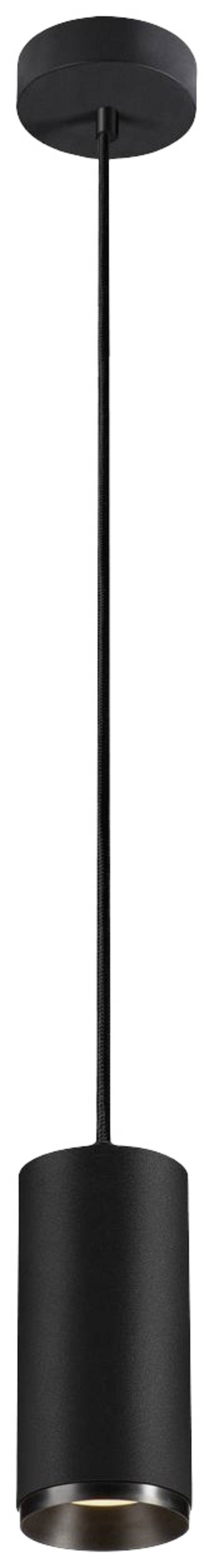 SLV LED-Pendelleuchte sw/sw 3000K 24Gr 1004250