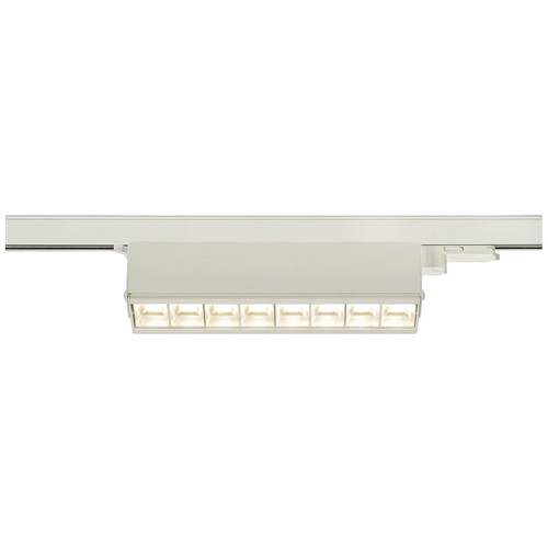 SLV SIGHT MOVE LED-Schienenstrahler 3phasig LED fest eingebaut Weiß