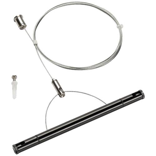 SLV TENSEO 1002697 Seilabhängung Schwarz