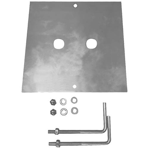 SLV Concrete anchor for SQAURE POLE 1000343 Befestigungssatz Edelstahl