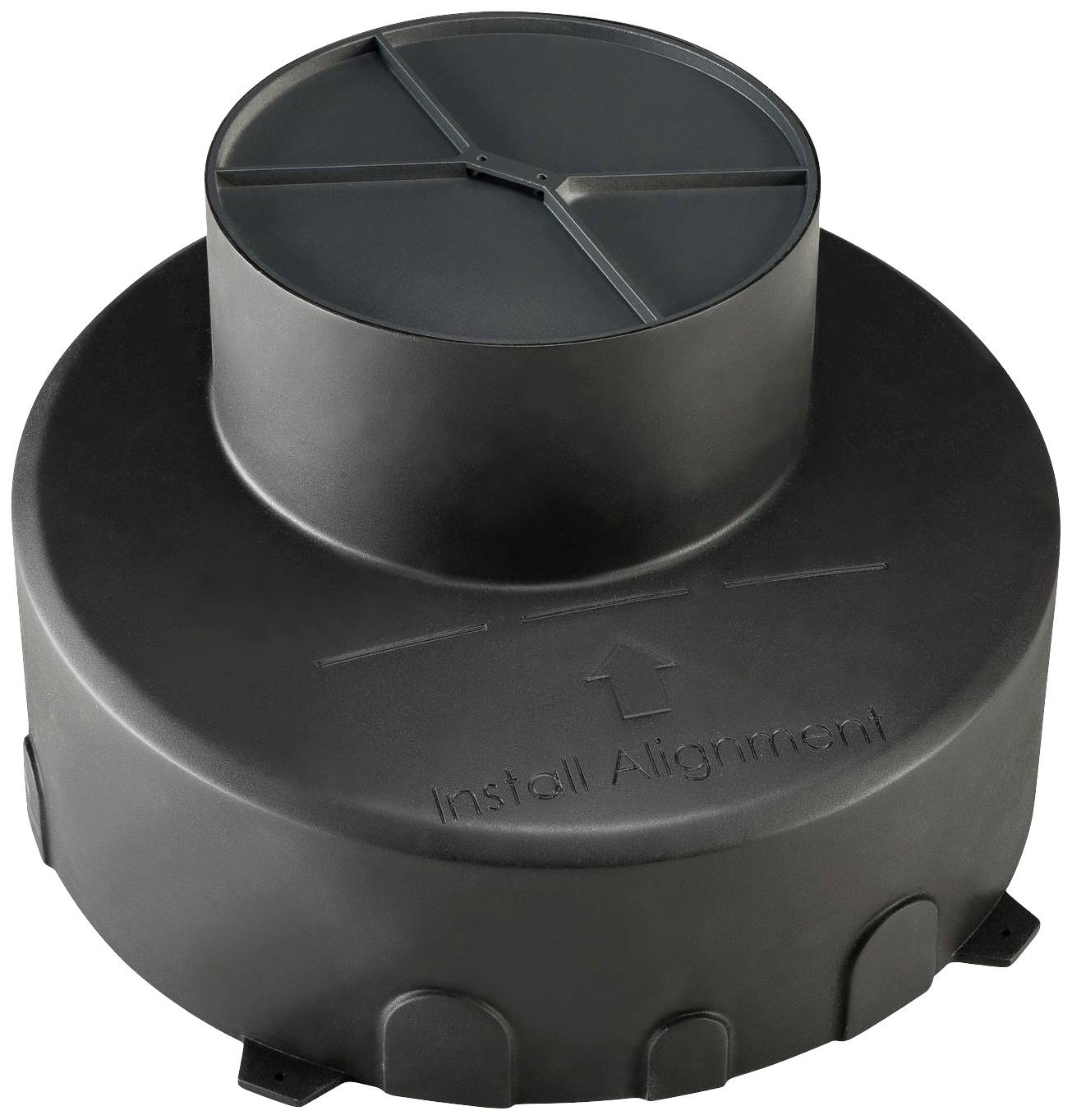 SLV DASAR® PREMIUM 1000655 Indbygningsdel Sort